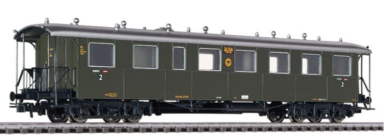 LILIPUT 334565 Пассажирский вагон «Eilzugwagen» 2 кл. (B4i, Bad 03), H0, II, DRG