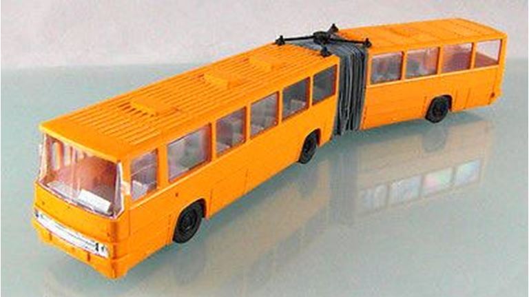 MODELLTEC 14130508 Городской автобус Икарус 280 (оранжевый), 1:87, 1973—2002, СССР
