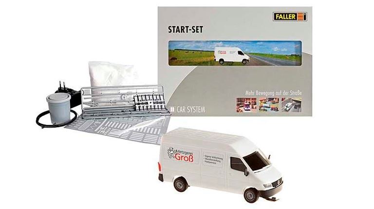 FALLER 161504 Стартовый набор Faller Car System «MB Sprinter», H0, 1986—2006