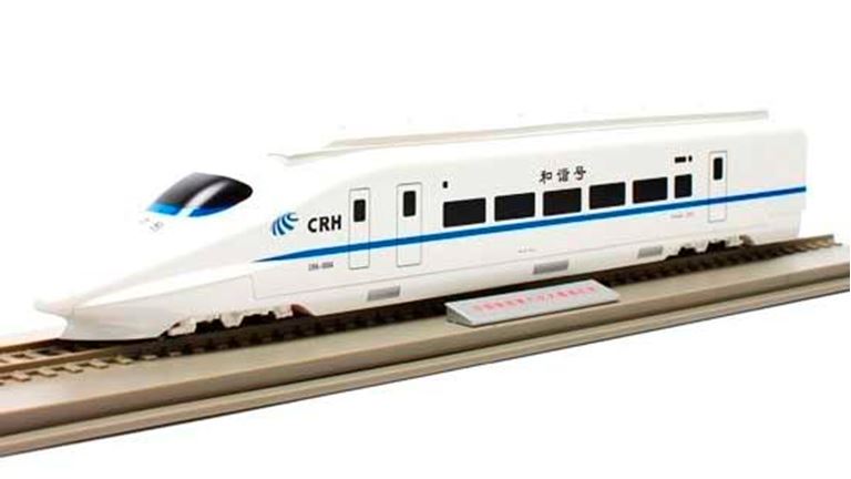 BACHMANN CHINA CTT0204 Стендовая модель головного вагона скоростного поезда CRH2 EMU, H0