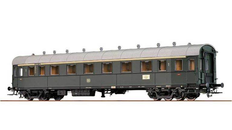 BRAWA 45300 Пассажирский вагон 4-осный 1 кл. (30/52), H0, III, DB