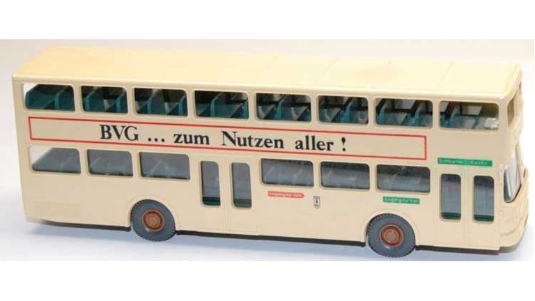 WIKING SM-SD200-002 Городской двухэтажный автобус MAN® SD 200, 1:87, 1973—1985, BVG