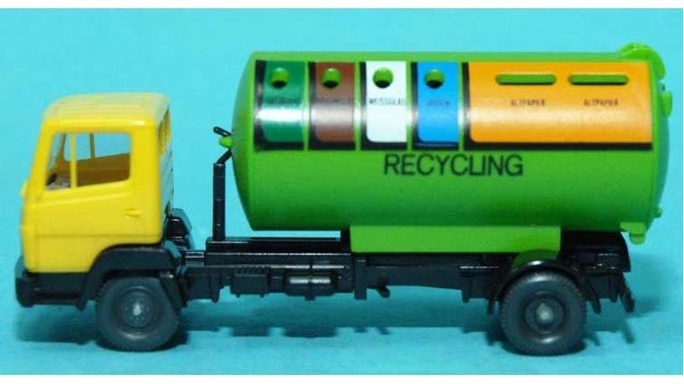 WIKING 206432 Автомобиль мусоровоз Mercedes-Benz® «Recycling», 1:87