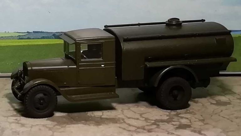 RUSAM-ZIS-5-61-900 Автоцистерна большая ЗиС-5, 1:87, 1933—1958, СССР