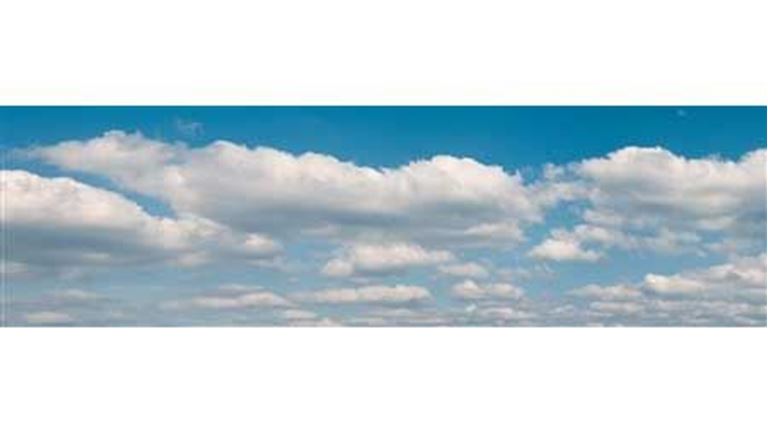 VOLLMER 46105 Фон «Облака» (2660 × 800 мм), 1:10–1:500