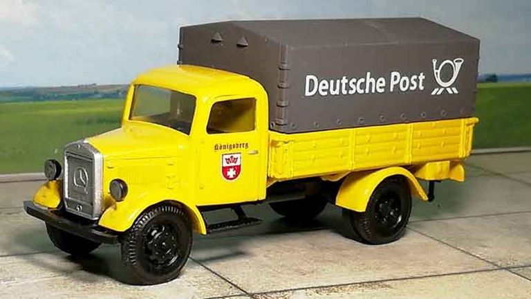 RUSAM-MB-L3000-15-455 Автомобиль MB «Deutsche Post Nürnberg», 1:87, 1938–1944, Германия