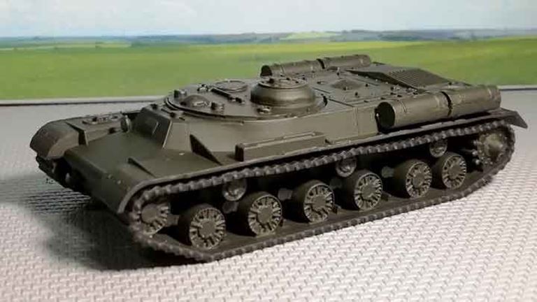 RUSAM-IS-000 Танковый тягач на базе танка ИС, 1:87, 1943—1953, СССР