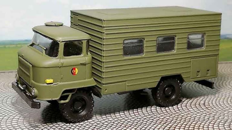 RUSAM-IFA-31-991 Автомобиль IFA® W50 с будкой, 1:87, 1965—1990, Армия ГДР