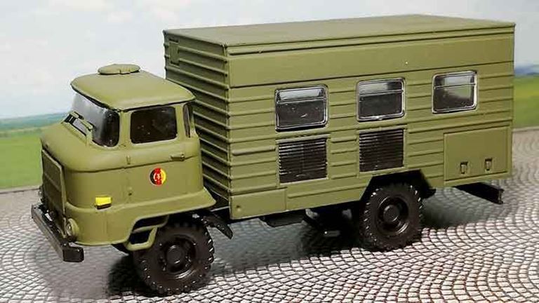 RUSAM-IFA-32-991 Автомобиль IFA® W50 с будкой, 1:87, 1965—1990, Армия ГДР