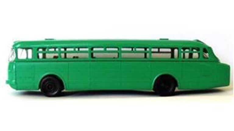 MODELLTEC 14108405 Пригородный автобус Икарус 66 (зелёный), 1:87, 1955—1973, СССР