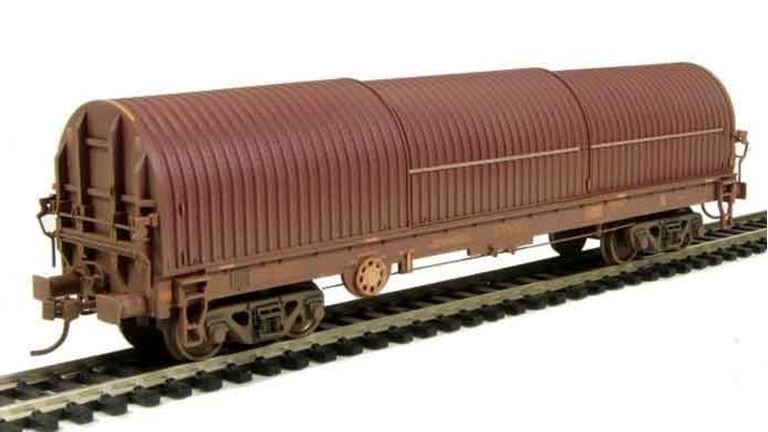 BRANCHLINE 37-628A 102 т. товарный вагон с раздвижной крышей (коричневый) «EWS», 00, VI, BR