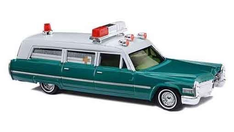BUSCH 42912 Лимузин Cadillac® US-Ambulanz, 1:87, 1966
