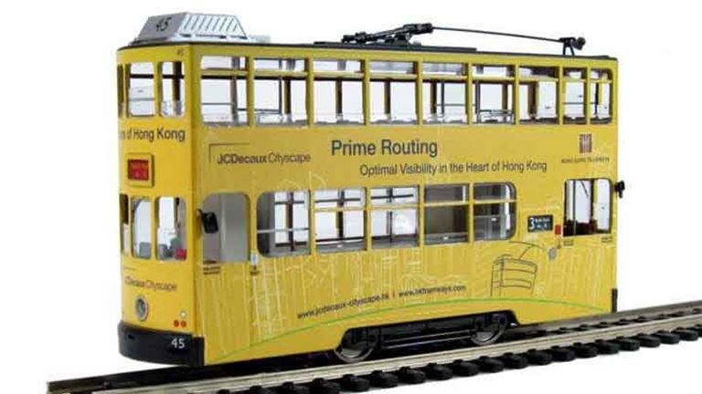 BACHMANN CHINA CE00603 Двухэтажный трамвай «Prime Routing», 00, V, Гонконг