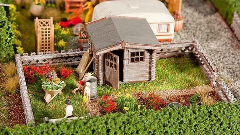 FALLER 180492 Огород с садовым домиком, 1:87, 1946–1977