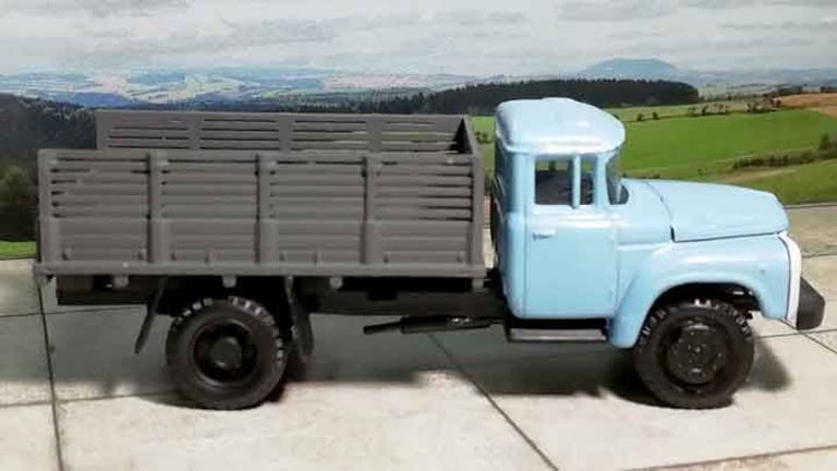 RUSAM-ZIL-130-20-650 Автомобиль ЗИЛ 130 бортовой, 1:87, 1963—1986, СССР
