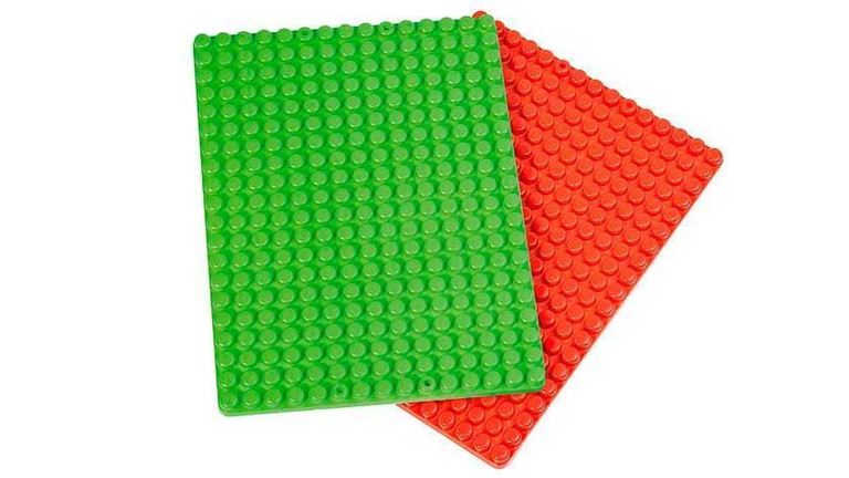 Poly-M 21002 Набор из 2-х панелей красного и зеленого цвета