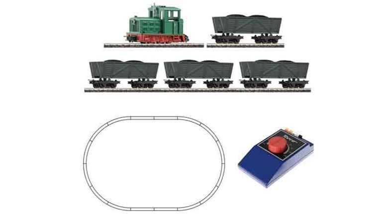 ROCO 31034 Аналоговый стартовый набор «Грузовой поезд с тепловозом», H0e, III—VI