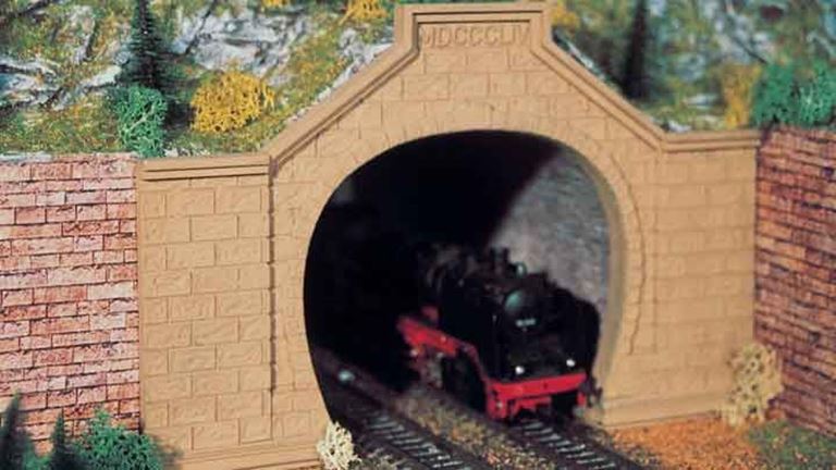 VOLLMER 42505 Порталы тоннеля двухпутные «Rheintal» (2 арки), 1:87
