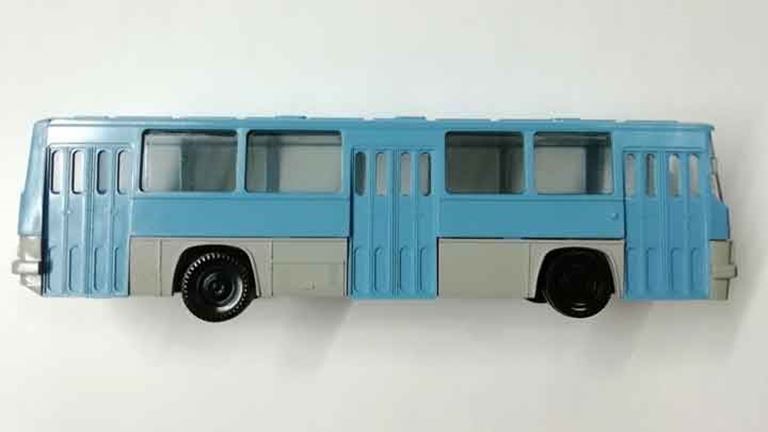 MODELLTEC 14130255 Городской автобус Икарус 260 (окраска 55), 1:87, 1971—2002, СССР