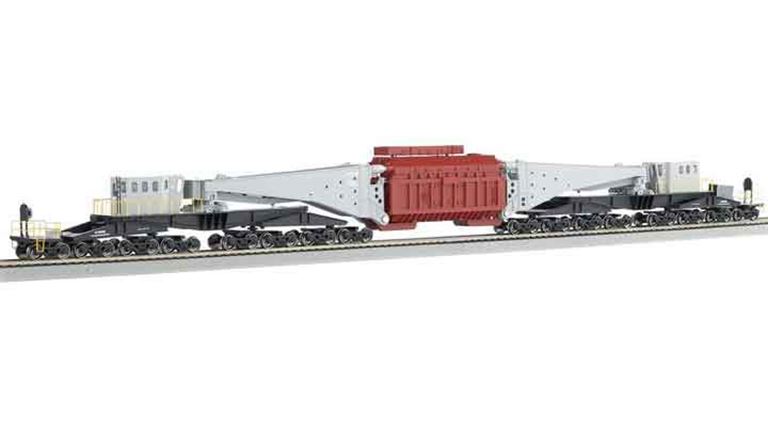 BACHMANN 80502 380-тонный траспортёр Schnabel с трансформатором, H0