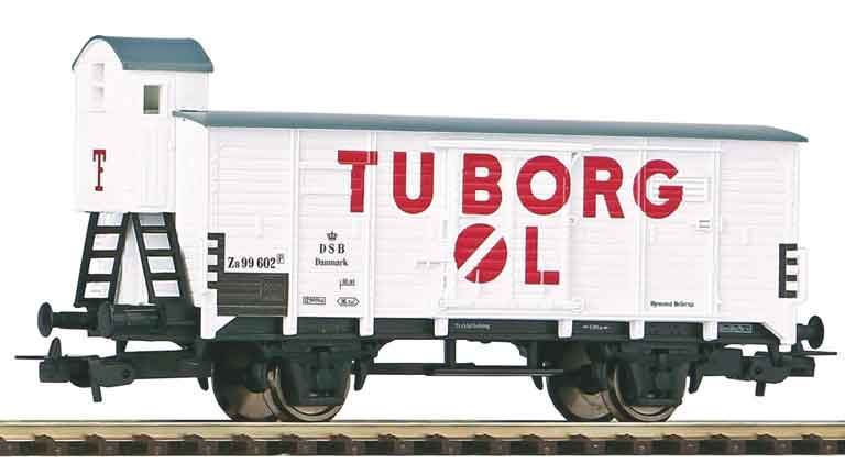 PIKO 54619 Товарный вагон с тормозной будкой G02 «Tuborg», H0, III, DSB