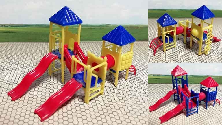 CMOD DPL160x2 Детские площадки (2 конструкции разных цветов), 1:150—1:200