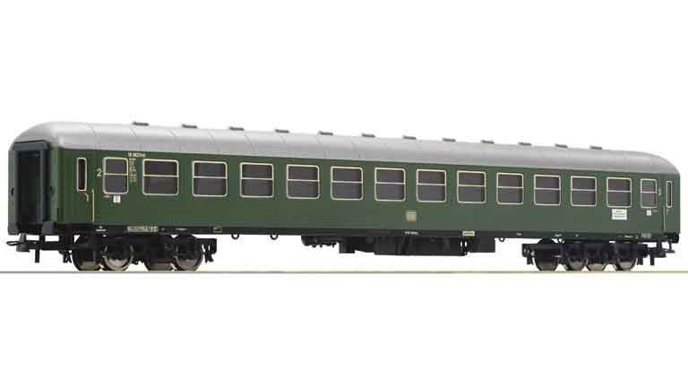 ROCO 54451 Пассажирский вагон 2 кл. тип B4üm «Экспресс DB», H0, III, DB