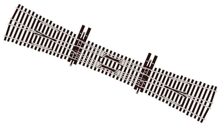 PECO SL-U8363 Перекрестие рельсовое 9,5° ~306 мм (код 83 — 2,1 мм), H0