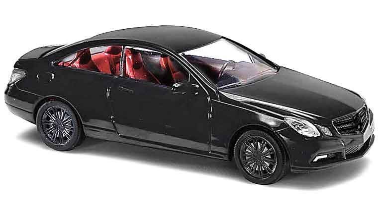 BUSCH 41659 Автомобиль Mercedes-Benz® E—класс купе «Black Edition», 1:87