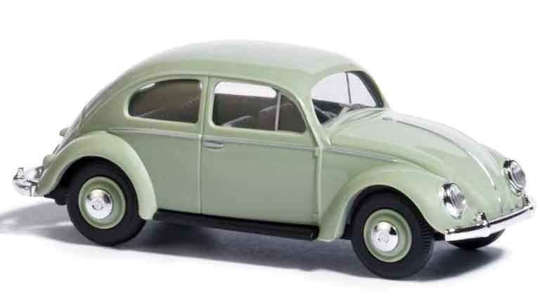 BUSCH 52952 Автомобиль Volkswagen® Käfer «жук» светло-зеленый, 1:87, 1953