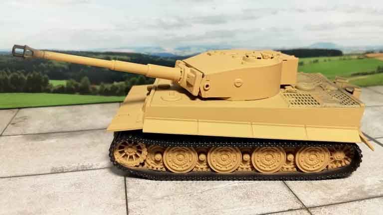 RUSAM-Pz-VI-400 Тяжёлый танк Pz.Kpfw VI «Тигр», 1:87, 1942—1945, Вермахт