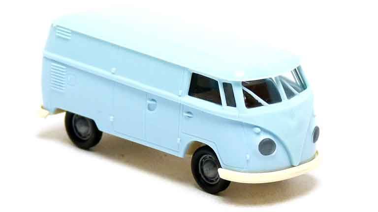 BREKINA 32728 Минивэн Volkswagen® T1b (голубой), 1:87, 1960