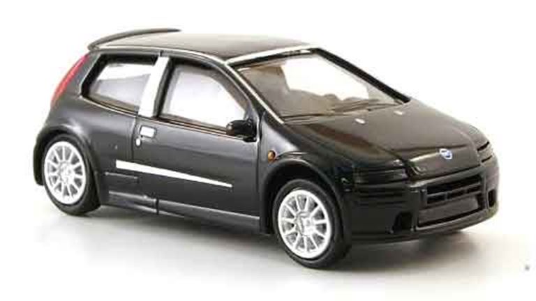 RICKO 38429 Субкомпактный автомобиль Fiat® Punto (чёрный), 1:87, 2003