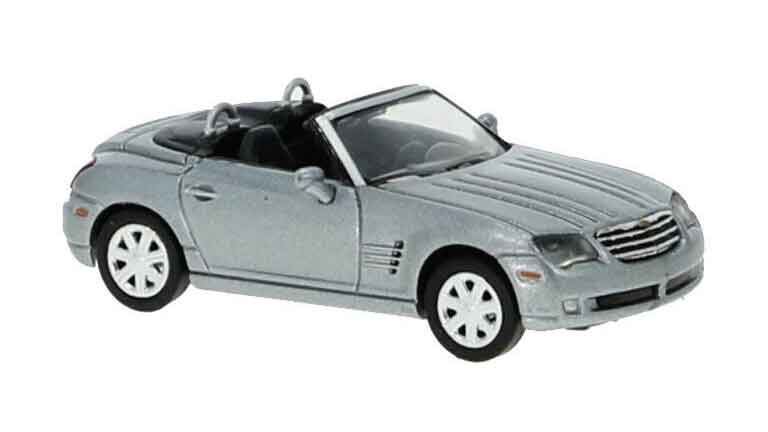 RICKO 38476 Родстер Chrysler® Crossfire (серый металлик), 1:87, 2004–2008