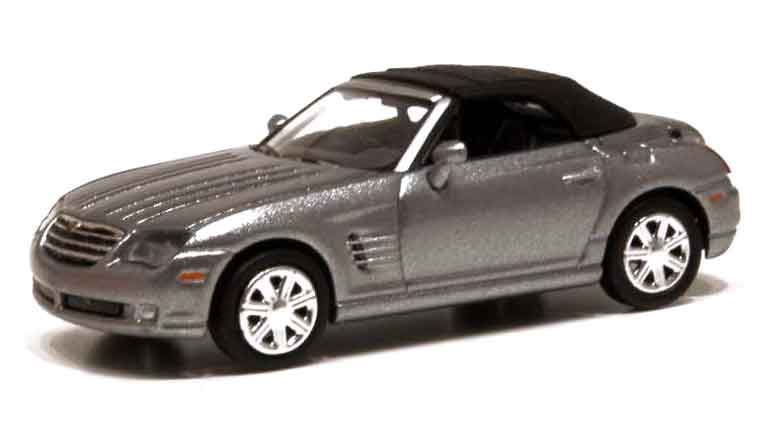 RICKO 38498 Родстер Chrysler® Crossfire (серый металлик закрытый), 1:87, 2004–2008