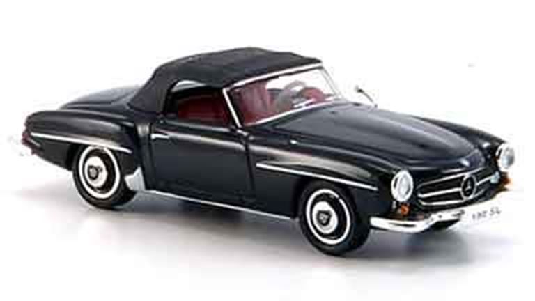 RICKO 38593 Родстер Mercedes-Benz® 190SL (чёрный закрытый), 1:87, 1955—1963