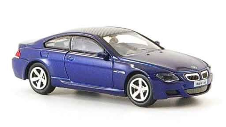 RICKO 38672 Автомобиль BMW® M6 (синий), 1:87, 2006