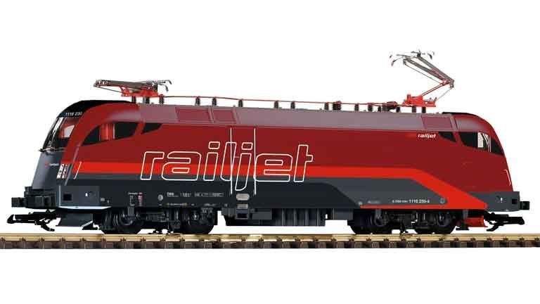 PIKO 37400 Электровоз Rh 1116 «Railjet» (звук), G, VI, ÖBB