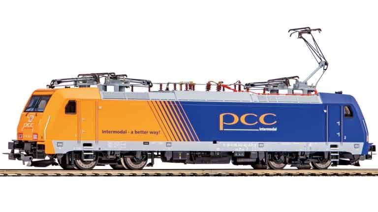 PIKO 59868 Электровоз BR 186 «PCC Intermodal» (DSS 8 пин), H0, VI, PCC Intermodal