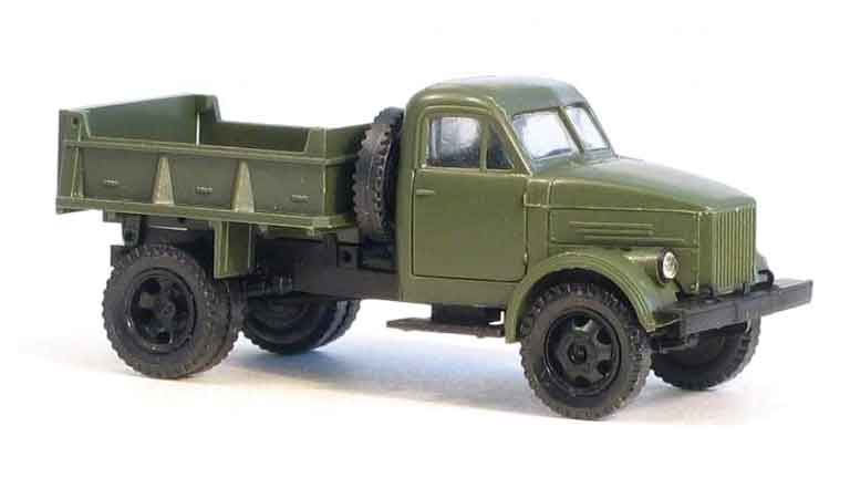 MINIATURMODELLE 0 3501 0 Автомобиль-самосвал ГАЗ-93 (зелёный), 1:87, 1948—1976, СССР