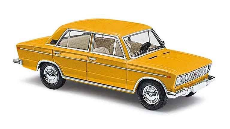 BUSCH 50552 Легковой автомобиль Lada® 1600 («ВАЗ 2106») жёлто-оранжевый, 1:87, 1976—2006, СССР