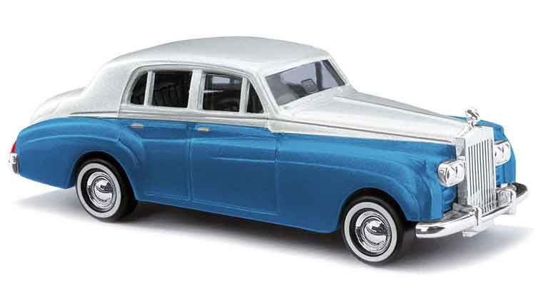 BUSCH 44422 Автомобиль Rolls Royce® (голубой металлик), 1:87, 1959