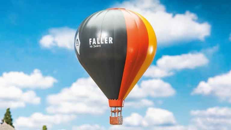 FALLER 239090 Юбилейная модель воздушного шара «75 лет FALLER», 1:160, 1965–1990