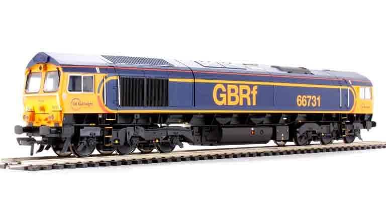 BRANCHLINE 32-980 Тепловоз Class 66/9 №66731 «InterhubGB», 00, 2004, GBRf