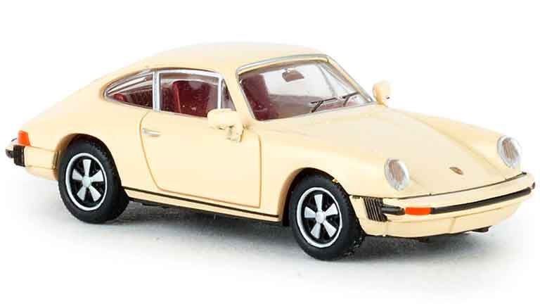BREKINA 16316 Спортивный автомобиль Porsche® 911 G (бежевый), 1:87, 1976
