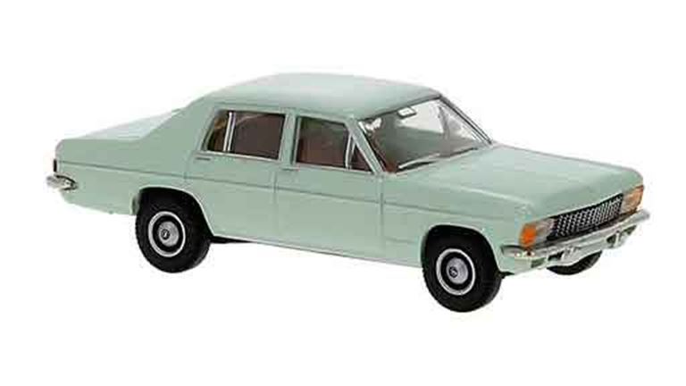 BREKINA 20727 Автомобиль бизнес-класса Opel® Kapitän B (светло-зелёный), 1:87, 1961—1980