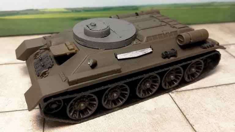 RUSAM-T-34T БРЭМ на базе танка Т-34, 1:87, II, СССР