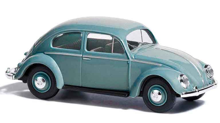 BUSCH 52950 Автомобиль Volkswagen® Käfer «жук» голубой, 1:87, 1953