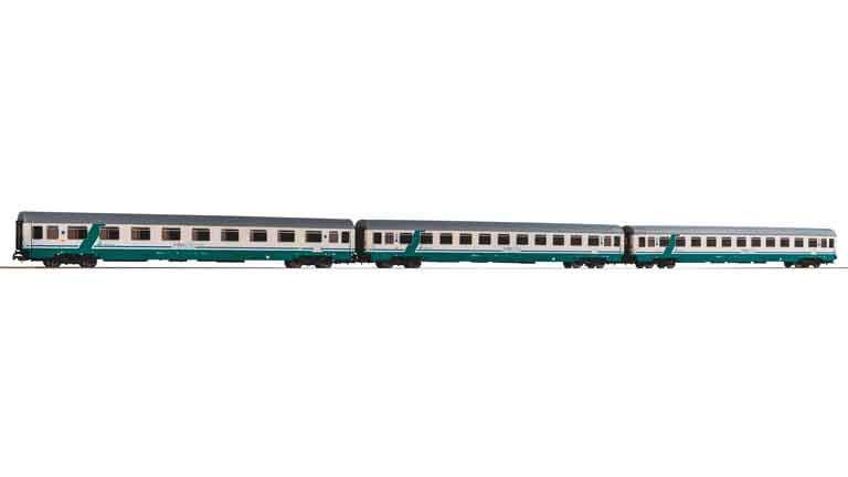 PIKO 58252 Пассажирские вагоны Eurofima XMPR Intercity (3 шт.), H0, V, FS
