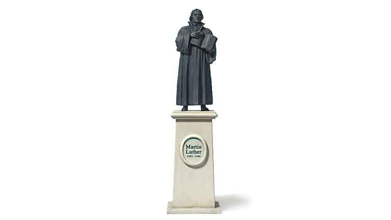 PREISER 28225 Скульптура Мартина Лютера по случаю «500 лет Реформации», 1:87